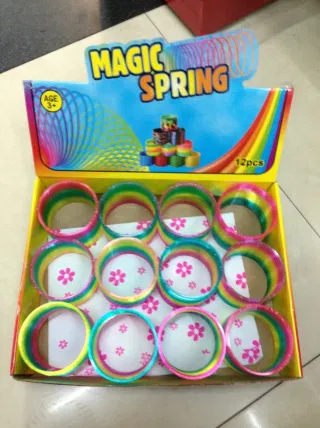 Stretch Toys, Rainbow Stacking Cups and Jenga