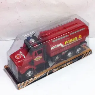 Police Car Toy, Plastic White