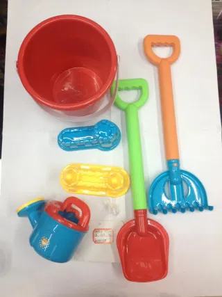 Toy Beach Set, Sand White