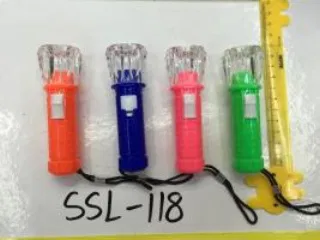 Toy Flashlight, Transparent LED Ssl-118