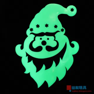 Plush Toy Keychain, Luminous Santa Pendant, 676