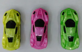Die Cast Toy Cars, 1 18, Friction Powered Plastic Grey 2.5cm