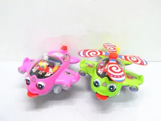 Игрушечный самолёт на палочке, модель 1051