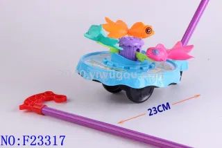 Детская игрушка-каталка рыба, для первых шагов F23317