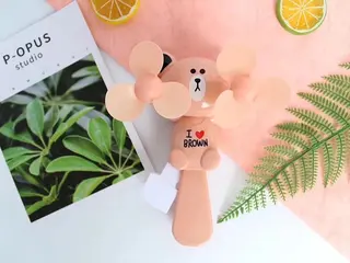 Слон-вентилятор с ручным приводом