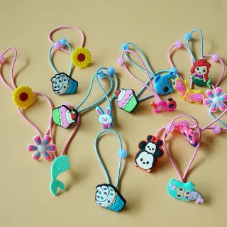 Pink Princess Animal Hair Elastic