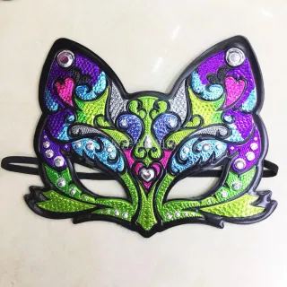 Wholesale Party Mask, Fabric White