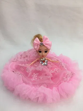 Кукла в свадебном платье, брелок, игрушка