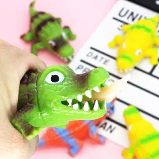 Squishy Toy Decompression, Foot Crocodile Vent