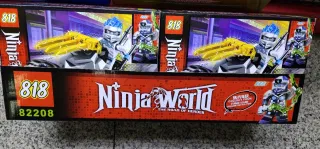 Конструктор в стиле Lego, развивающий, Ниндзя, 82208