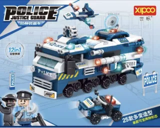 Конструктор в стиле Lego: машина спецназа, модель XP93524