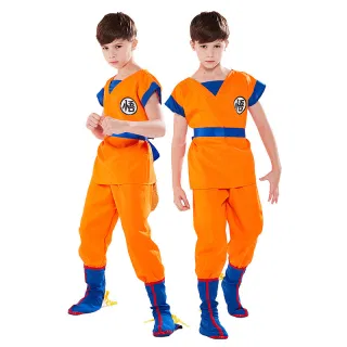 Костюм Сун Гоку из Dragon Ball, с париком, для детей