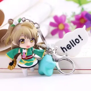 Коллекция брелоков Love Live! в кимоно с персонажами