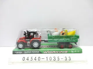 Toy RC Car with Chicken, Duck and Goose