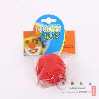 Wholesale Red Clown Nose Prop