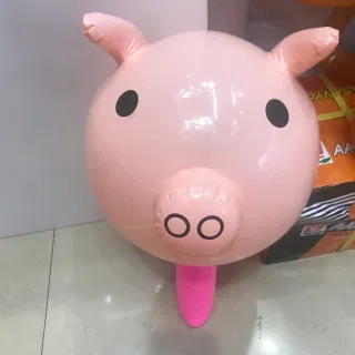 Надувная игрушка «Свинка-палка», PVC, для уличной торговли