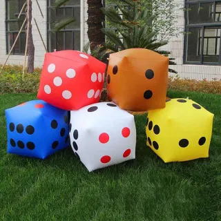 Надувной кубик для игр из ПВХ, для вечеринок и KTV
