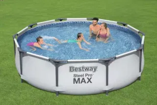 Bestway Надувной семейный бассейн с каркасом для игр с водой
