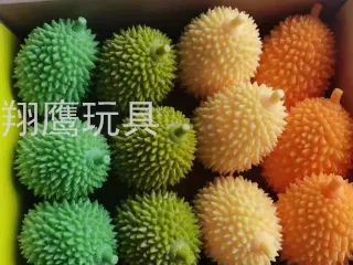 Squishy Toy, Squeeze, Durian, Stress Relief