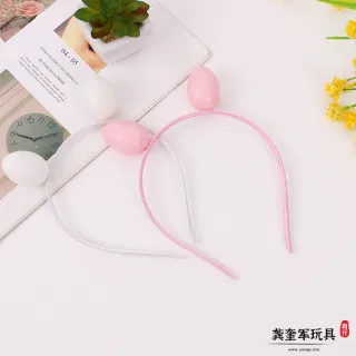 Accessory, Hair Plastic White, Red