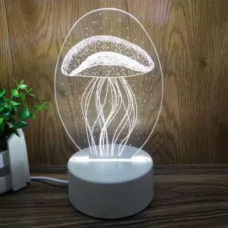 3D-ночник Медуза с USB
