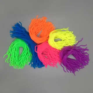 Wholesale Stress Toys, TPR Instant Noodle Pulling Rope Vent