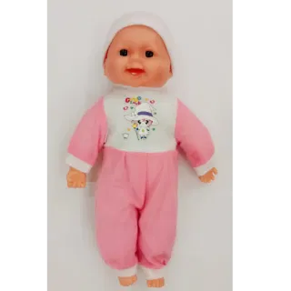 Realistic Smiling Doll for Tactile Play