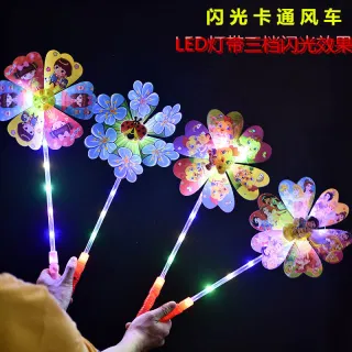 Светящийся ветрячок с LED-подсветкой, мультяшный, для детей
