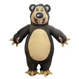 Costume Kits, Brown Bear for Party Role Play