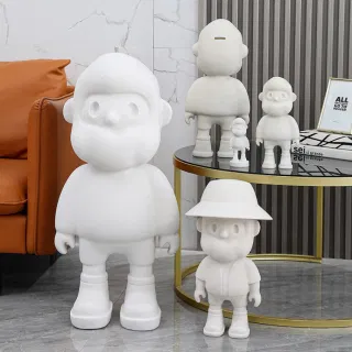 Фигурка BOB из смолы для росписи с подставкой