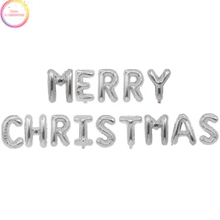 Набор фольгированных шаров 16 дюймов с буквами «Merry Christmas»