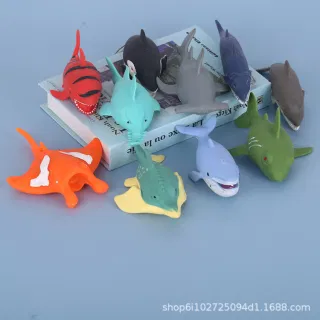 Набор мягких фигурок морских животных из TPR для сжатия и растяжения