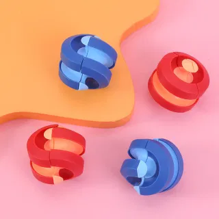 Fidget Cube, Magic Metal Yellow