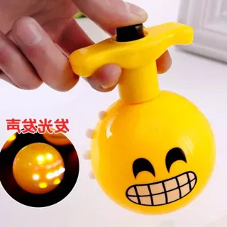 Gyro Spinning Top, Luminous with C Expressions