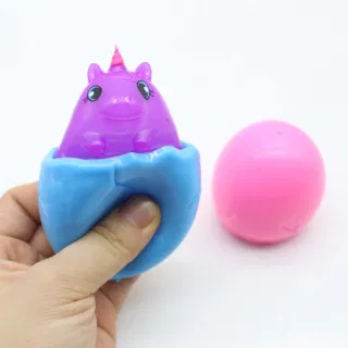 Unicorn Squeeze Musical Toy, Dinosaur Egg