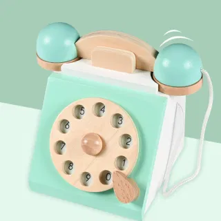 Wholesale Wooden Play House Telephone