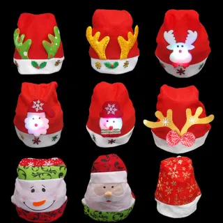 Светящаяся Рождественская Шапка С Оленьими Рожками