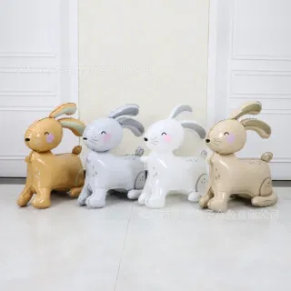 4D алюминиевый шар-животное для вечеринок
