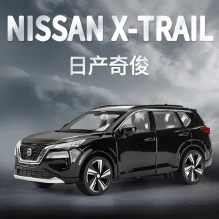 Металлическая модель Nissan X-Trail 1:32, инерционная, со светом и звуком