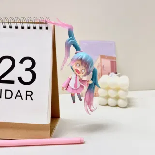Pendant, Hatsune Miku Cartoon Keychain
