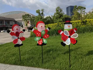Pinwheel, Christmas Windmill Decoration