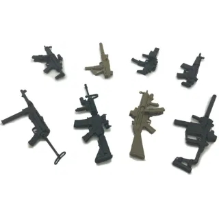 Сборная модель MP5 и снайперской винтовки 1:6, 4D