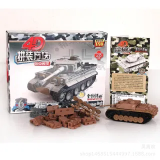 Tank, German Tiger, 6 per Carton