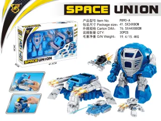 Wholesale Blue Robot Toy, Space War Mechanical Blue
