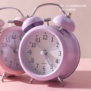 Будильник в стиле Sanrio, простой, для студентов, настольный, тихий