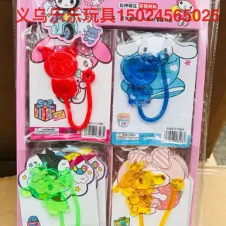 Набор игрушек-антистресс Сквиш Hello Kitty 24 штуки