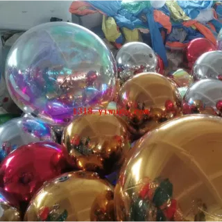 Надувной зеркальный шар для декора, рождественский, подвесной