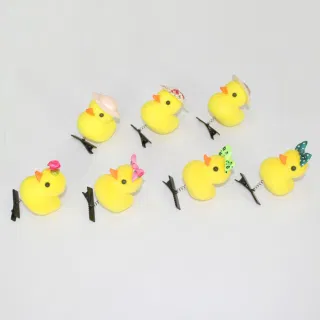 Wholesale Hair Clip, Cute Yellow Duck, Accessories