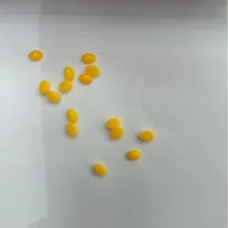 Желтые овальные носы для игрушек