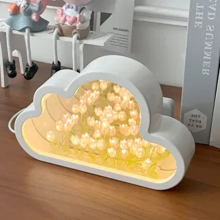 Светильник-Зеркало Тюльпан USB